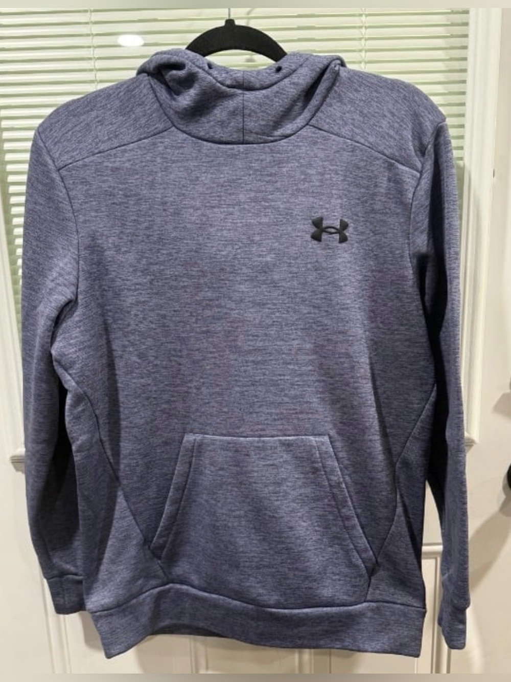 Under Armour Men’s Small Blue Loose Fit Pullover Hoodie Athletic